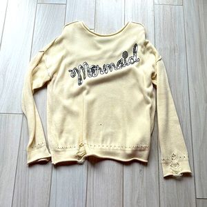 Vintage wildfox mermaid sweater